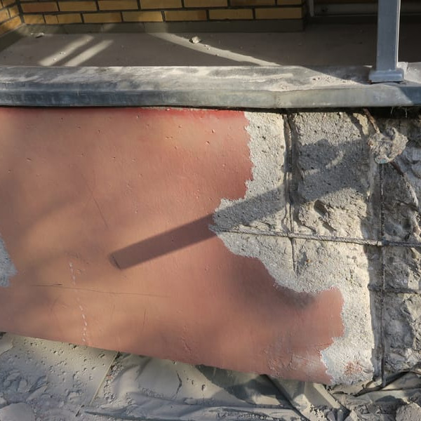 Balkonsanierung: Betonabbruch