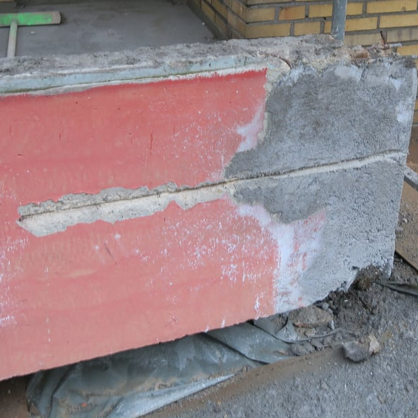 Balkonsanierung: Betonaufbau